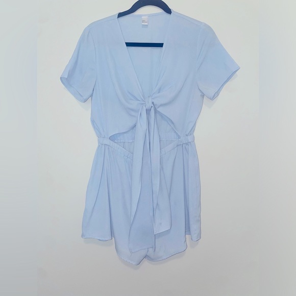 H&M Pants - H&M‎ Powder Blue Romper Sz Medium